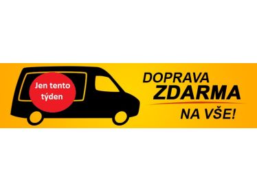 Doprava ZDARMA na vše - podmínky